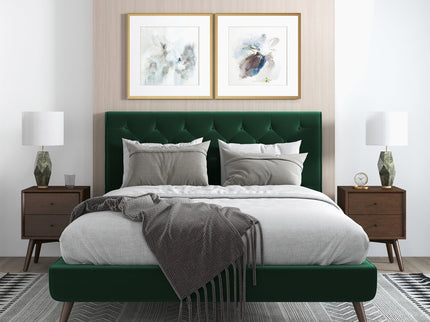 Dillon - Mid-Century Modern Platform Bed