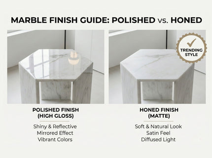 Modern Minimalist Hexagon Side Table