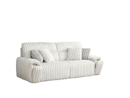 Jaya - Power Motion Sofa With Sleeper & USB Port - Mondo Gray