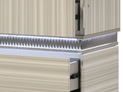 Leonor - 5 Drawer Chest - Gray