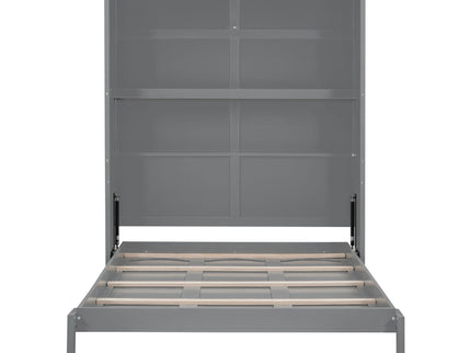 Murphy Wall Bed With Shelves, Space Saving