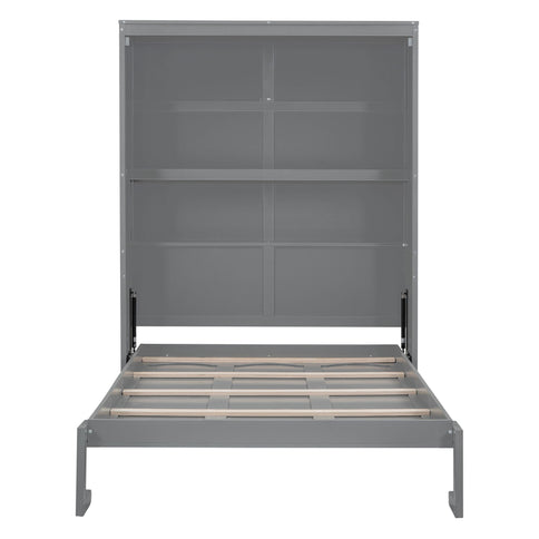 Murphy Wall Bed With Shelves, Space Saving