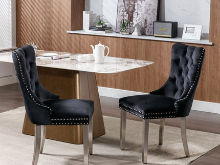 Nikki - Contemporary Upholstered Dining Chair (Set of 2)