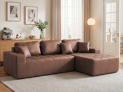 L - Shaped Corner Chaise Sofa Bed