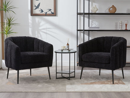 Vanity Barrel Accent Lounge Chair