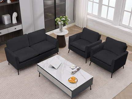 Upholstered Loveseat, For Living Room