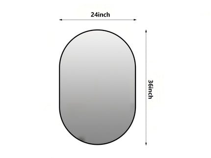 Modern Framed Bathroom Vanity Mirror