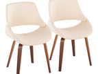 Beige / Faux Leather