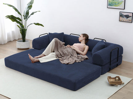 Convertible Foldable Floor Sofa Bed For Living Room