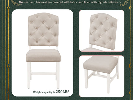Retro Style Dining Chair Set