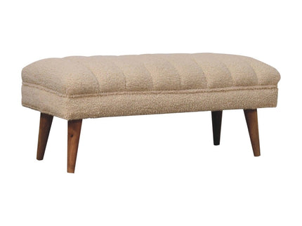 Puffer Bench - Beige