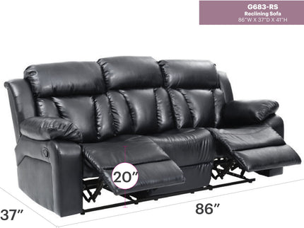 Reclining Sofa For Leisure Elegant