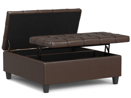 Harrison - Upholstered Coffee Table Storage Ottoman