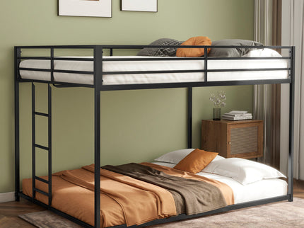Adam - Full Over Full Bunk Bed - Black