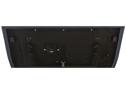 Kelven - Adjustable Bed Base With Wireless Remote And Dual Massage Motors