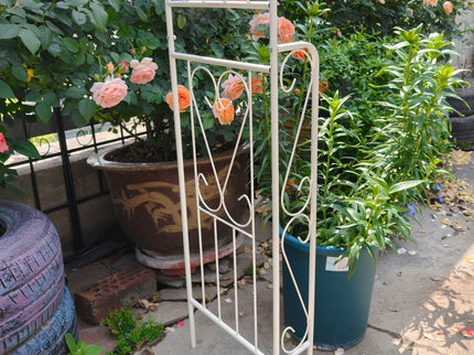 Metal Garden Arch Garden Arbor Trellis Climbing Plants Support Rose Arch Outdoor Arch