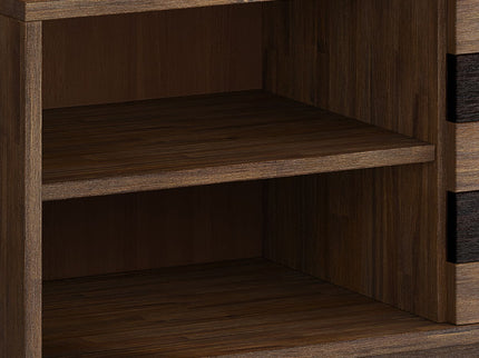 Clarkson - Low TV Stand - Rustic Natural Aged Brown