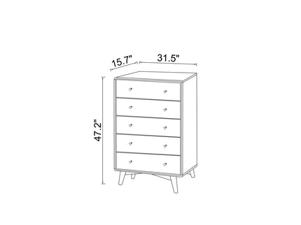 Caroline - Mid-Century, Modern Dresser