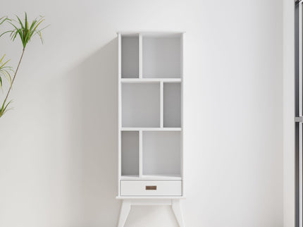 Draper - Mid Century Wide Bookcase And Storage Unit
