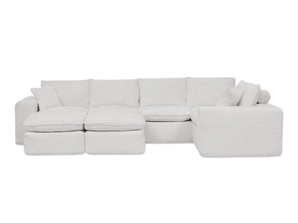 Sectional Sofa With Moveable Ottoman