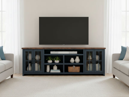 TV Stand Console & Cable Management