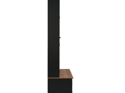 Hall Tree With Bench And Cabinet