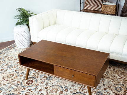 Caroline - Coffee Table - Walnut Brown