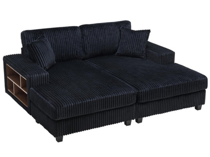 Convertible Sectional Sofa, Sleeper Oversized Living Room Lounge