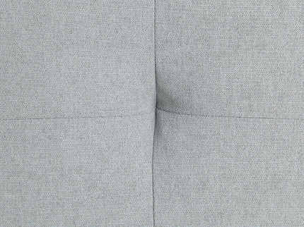 Quenti - Velvet Sofa Bed With Pillow - Gray