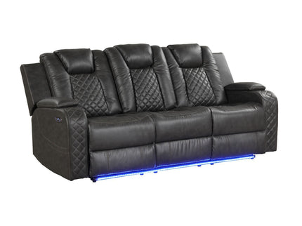 Benz - Power Reclining Sofa With LED Lighting