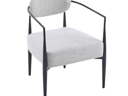 Modern Upholstered Accent Armchair With Pocket Spring Seat