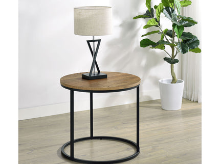 Arrize - Round Side End Table - Mango Color