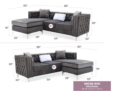 Paige - Sofa Chaise