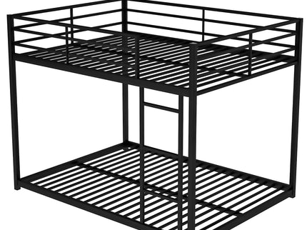 Metal Bunk Bed, Low Bunk Bed With Ladder