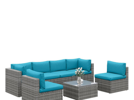 Modern Patio Set With Coffee Table