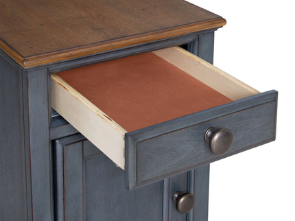 Americana - Chairside Table - Blue