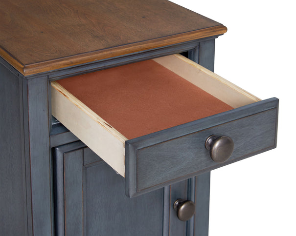 Americana - Chairside Table - Blue
