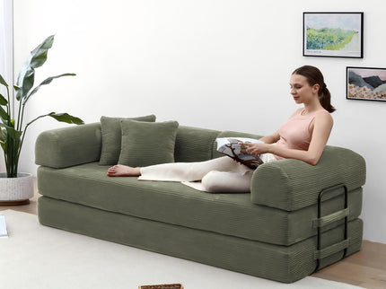 Convertible Foldable Floor Sofa Bed For Living Room
