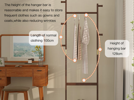 Solid Wood Simple Hat Rack