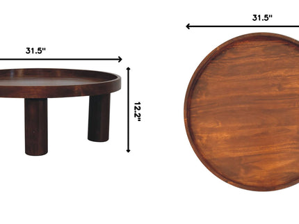 Crescent - Coffee Table - Chestnut