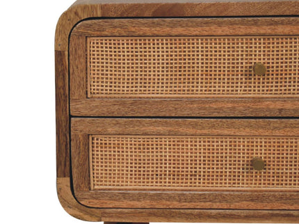 Close Knit 2 Drawer Nightstand - Oak