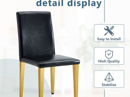 Modern Dining Chairs With Metal Legs