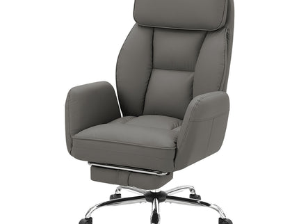Office Chair With Adjustable Height, Armrests, Ergonomic Design - Dark Gray