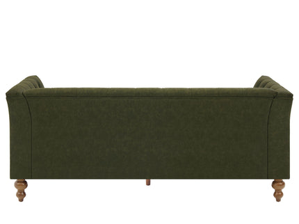 Chesterfield Sofa With Flared Arms For Living Room