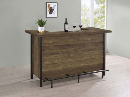 Lampton - Freestanding Home Bar - Oak