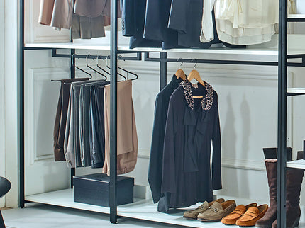 Fiona - Freestanding Walk-In Closet System - White