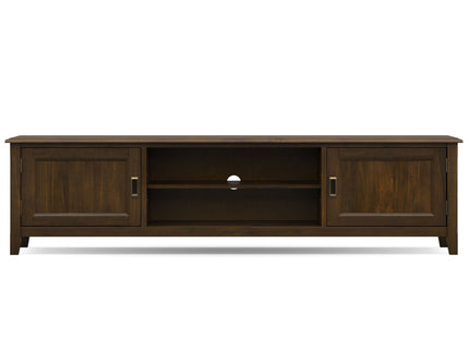 Burlington - Low TV Media Stand - Mahogany