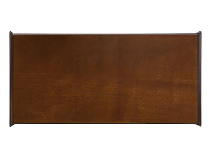 Modern Rectangle Coffee Table With 4 Drawers And 2 Display Shelves