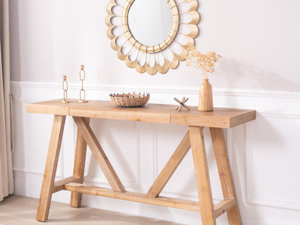 A-Frame Console Table - Natural