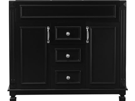 Bathroom Vanity Cabinet With 2 Soft Closing Doors And 2 Drawers